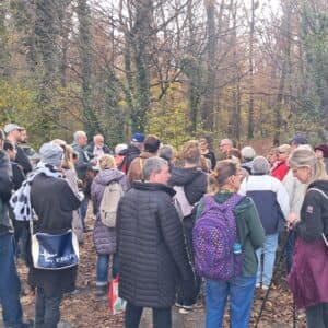Na uglu Maksimirske šume, na autobusnoj stanici. [SMK 2025.]