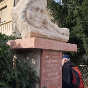 Kod nekadašnje gostionice "Kod strica", dio akcije "Zagreb kad ga još nije bilo". [SMK 2025.]