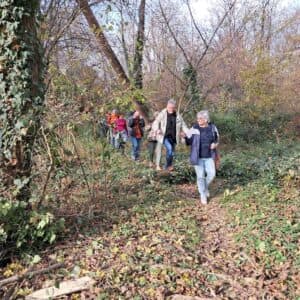 Na stazi kroz dolinu povremenog potočića Putrenjaka, između Jurje Vesi i Bukovačke ceste. [SMK 2025.]