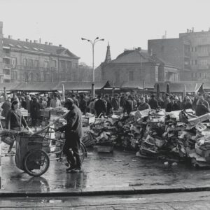 Kvaternikov trg, oko 1980. [FB-ZG 2026.]